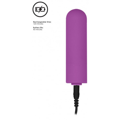 Фиолетовый анальный вибронабор USB-Rechargeable Anal Set